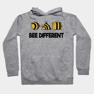 Bee Different Bees Beekeeper Cute Honey Individual Hoodie